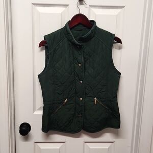 Zara green vest